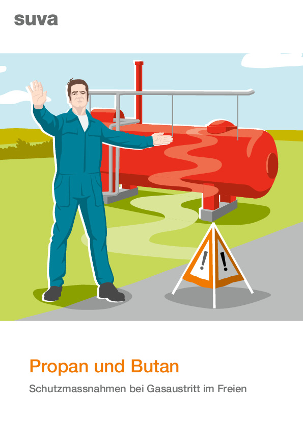 Propan und Butan: Was tun bei Gasaustritt im Freien?