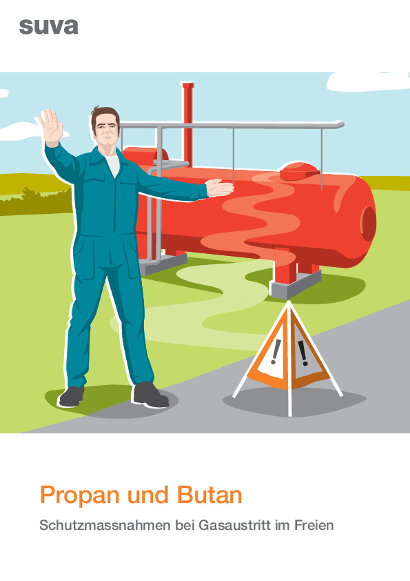 Propan und Butan: Was tun bei Gasaustritt im Freien?