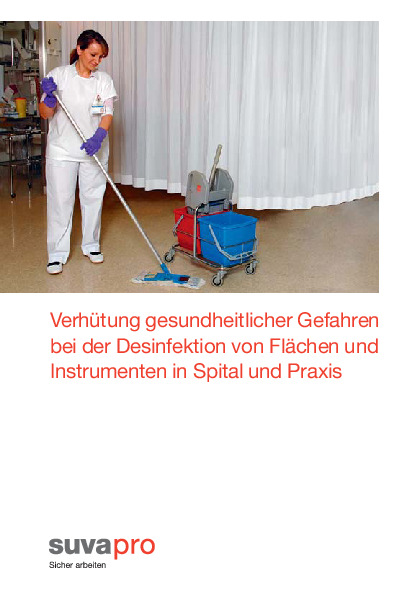 Desinfektionsmittel ohne Nebenwirkungen anwenden