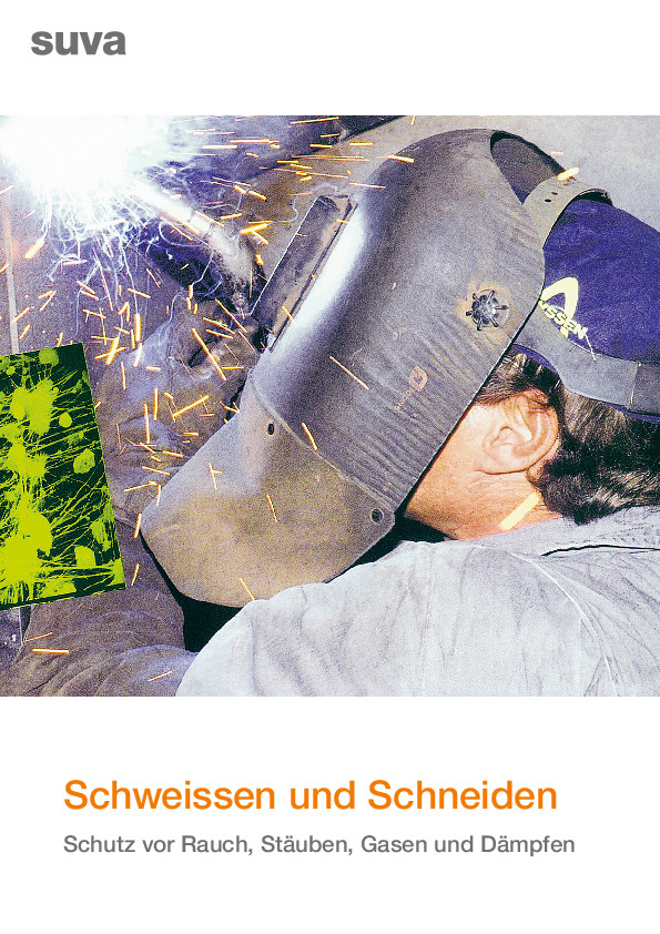 Schweissen und Schneiden – Schutz vor Rauch und Stäuben