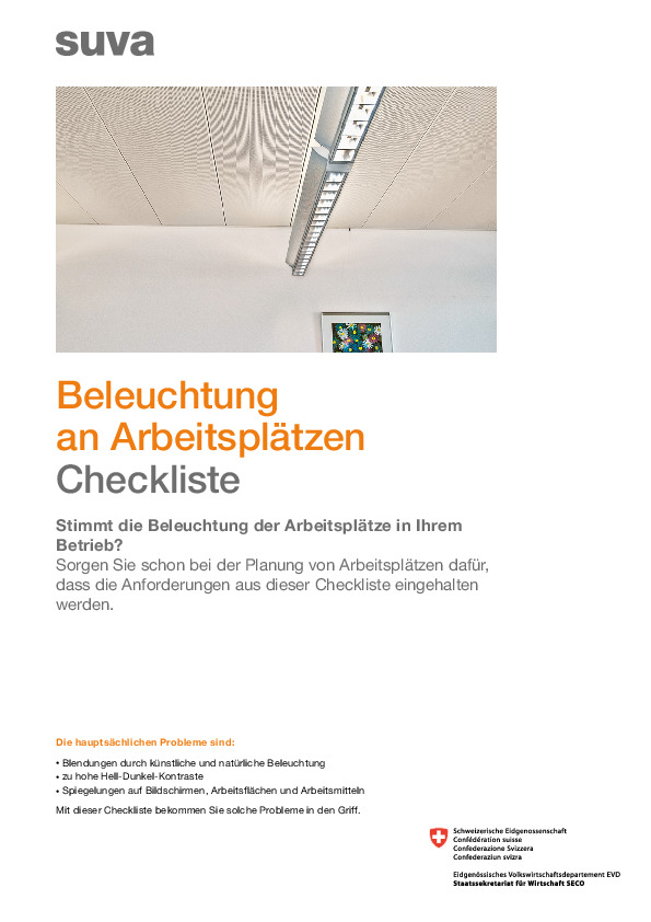 Die richtige Beleuchtung für jeden Arbeitsplatz