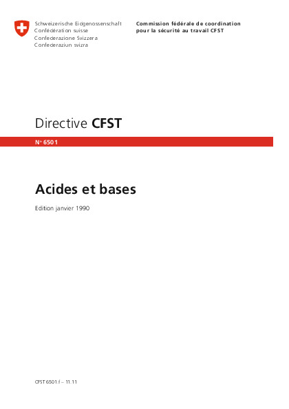 Acides et bases (CFST)