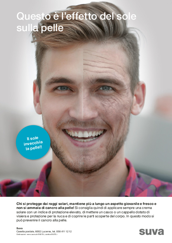 Senza protezione solare si invecchia prima