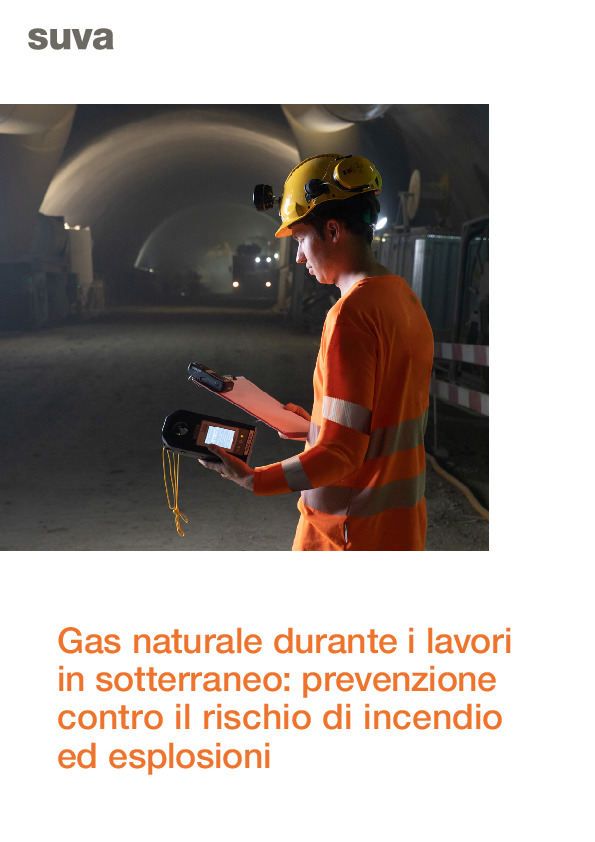 Opuscolo: lavori sotterranei e rischi del gas naturale