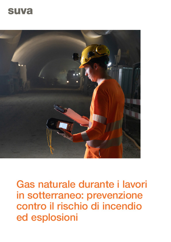 Opuscolo: lavori sotterranei e rischi del gas naturale