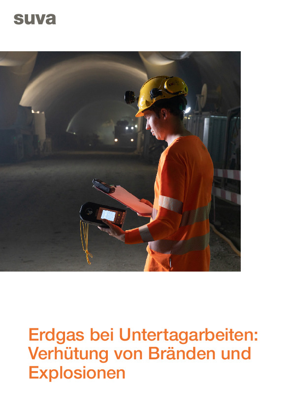 Merkblatt: Untertagebau und die Risiken durch Erdgas