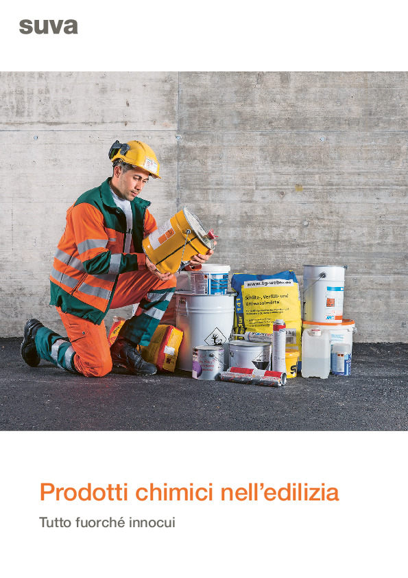 Uso sicuro di sostanze chimiche in edilizia – Opuscolo