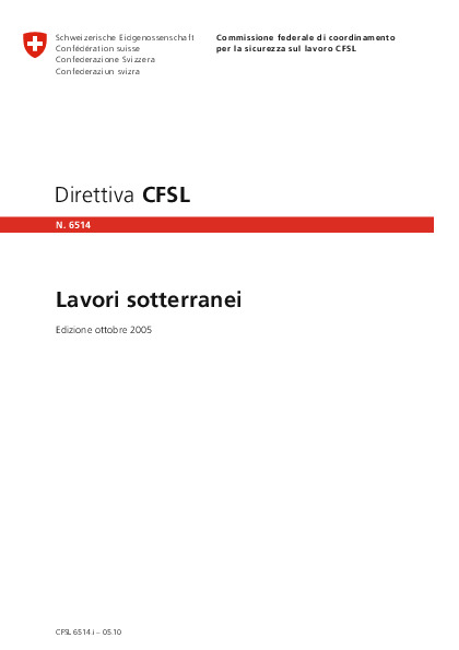 Lavori sotterranei (CFSL)