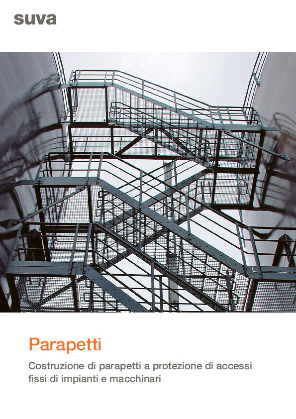 Parapetti su accessi fissi di impianti e macchinari
