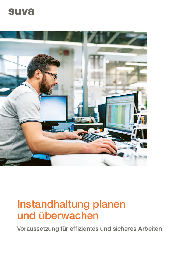 Broschüre: Instandhaltung planen, effizienter arbeiten