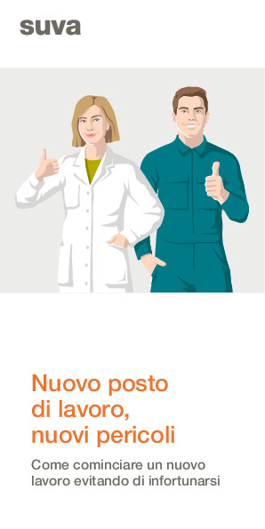 Pieghevole: Sicurezza sul nuovo posto di lavoro