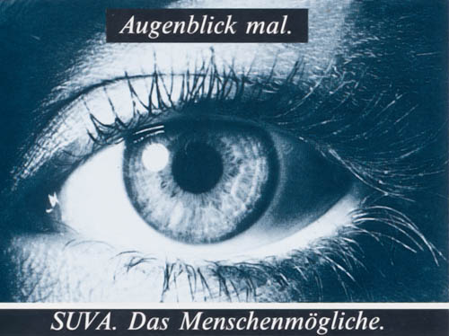 Suva. Das Menschenmögliche, Werbekampagne 1992