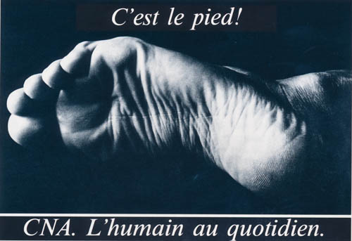 «CNA. L’humain au quotidien», campagne publicitaire de 1992