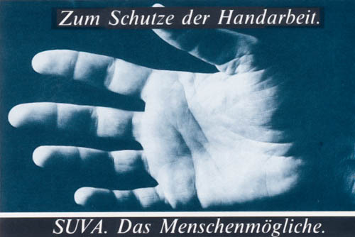 Suva. Das Menschenmögliche, Werbekampagne 1992