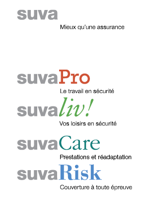 Le logo de la Suva de 1995 à 2012