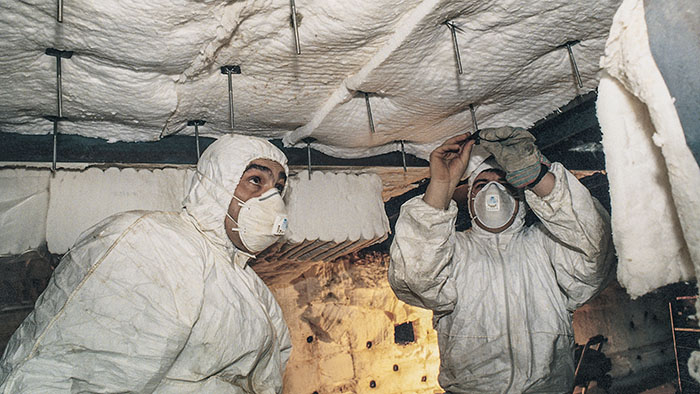 Asbestsanierung in Gebäudeinnern