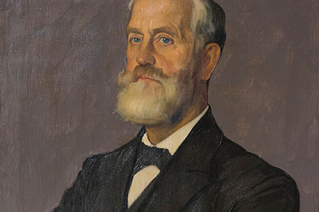 Portrait de Paul Usteri, premier président du Conseil d’administration de la Suva