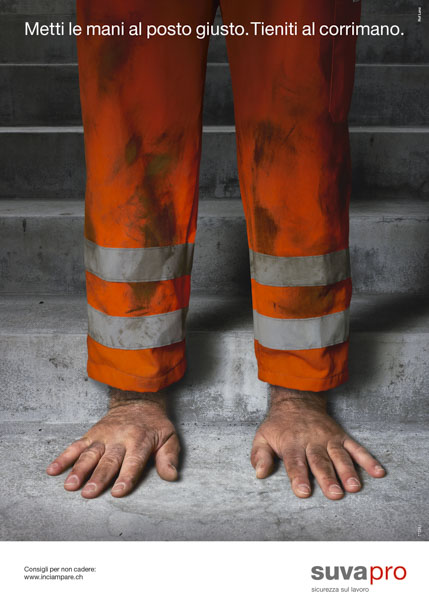 Manifesto contro il pericolo di cadute sulle scale, 2011