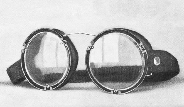 Lunettes de protection, 1934