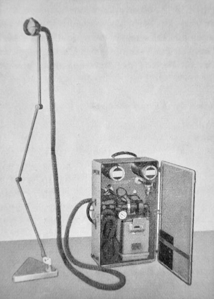Appareil de mesure de la poussière conçu par la CNA, 1951