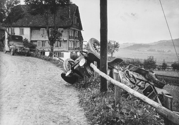 Accident de voiture à Einsiedeln, date inconnue