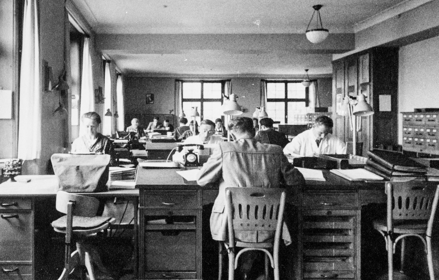 Abteilung Unterstellung in Luzern, 1942